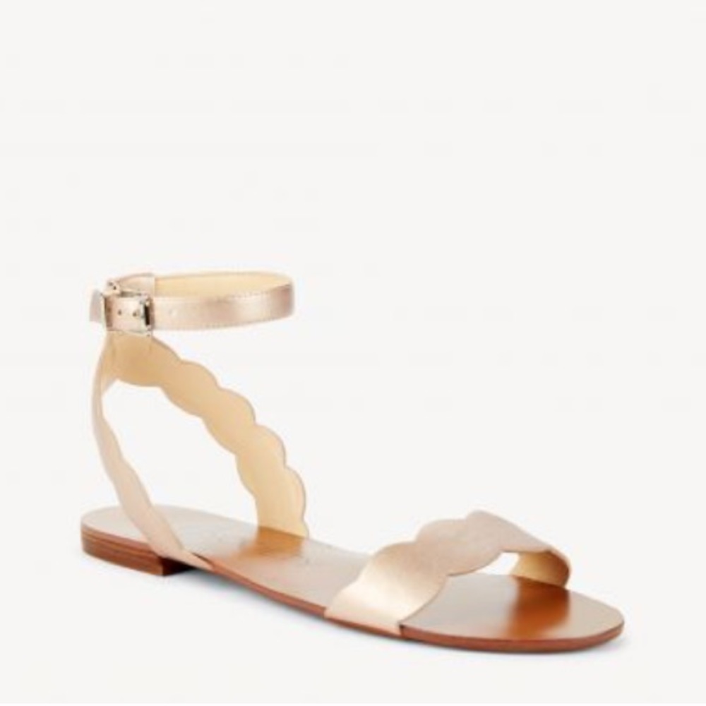 Sole Society Odette Rose Gold sandal 8.5